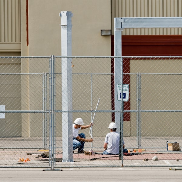 how long can i lease the temporary fence for my construction site or event in Pamlico County NC